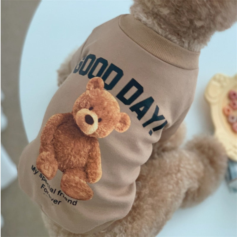 Roupa de urso para pets