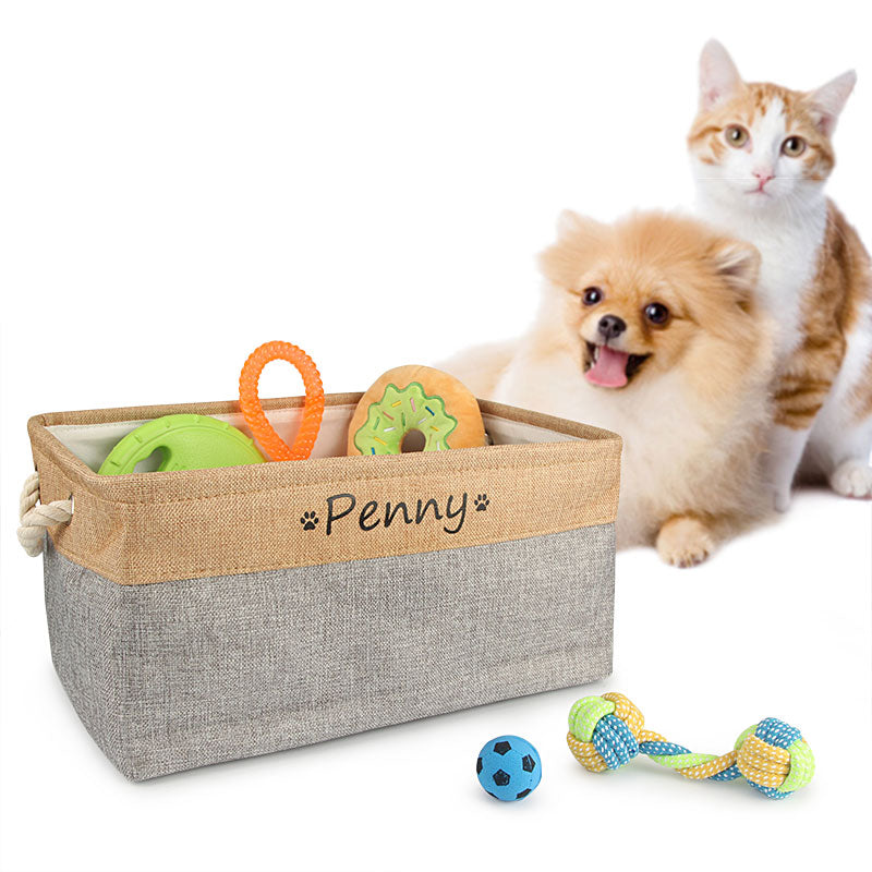 Caixa organizadora para pets personalizada