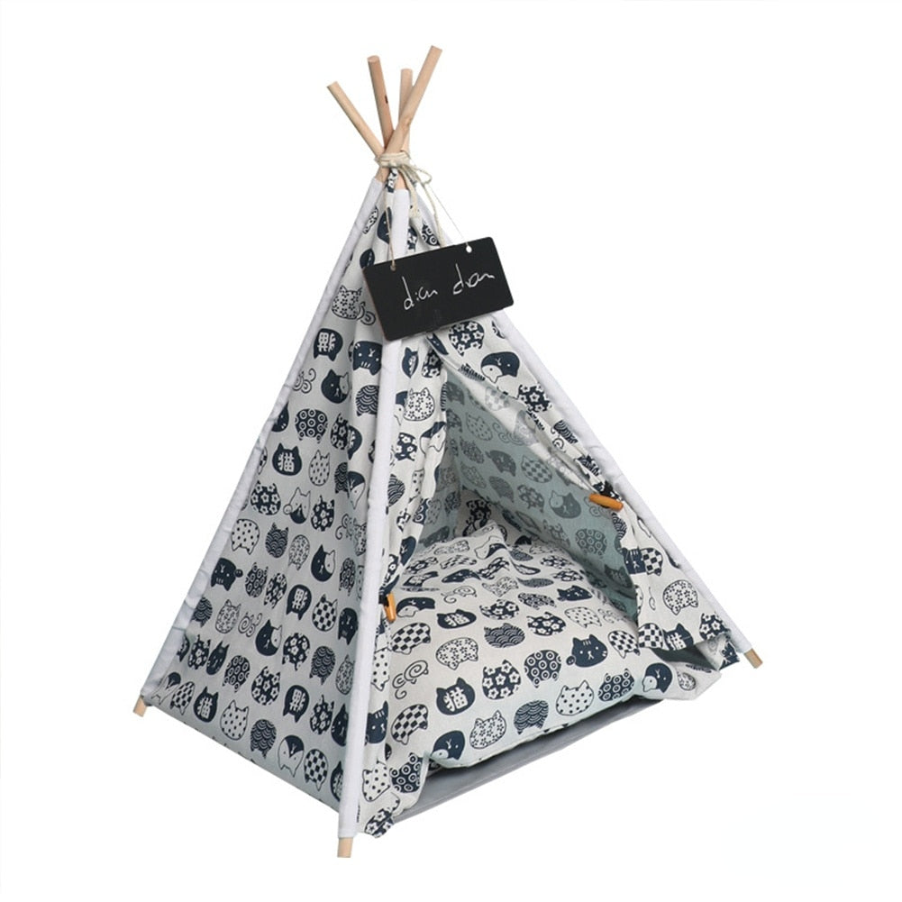 Tenda caminha para pets